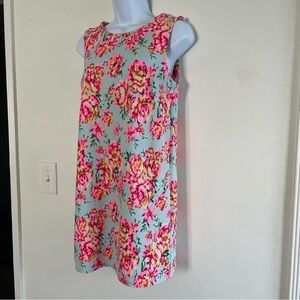 Bright Neon Floral Print Dress | Purchased In London
